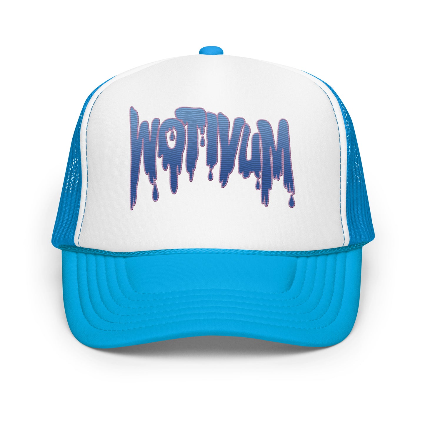 WOTIVUM DRIP TEXT TRUCKER HAT