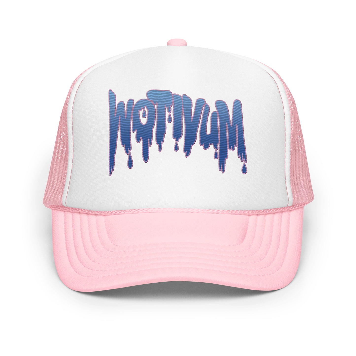 WOTIVUM DRIP TEXT TRUCKER HAT