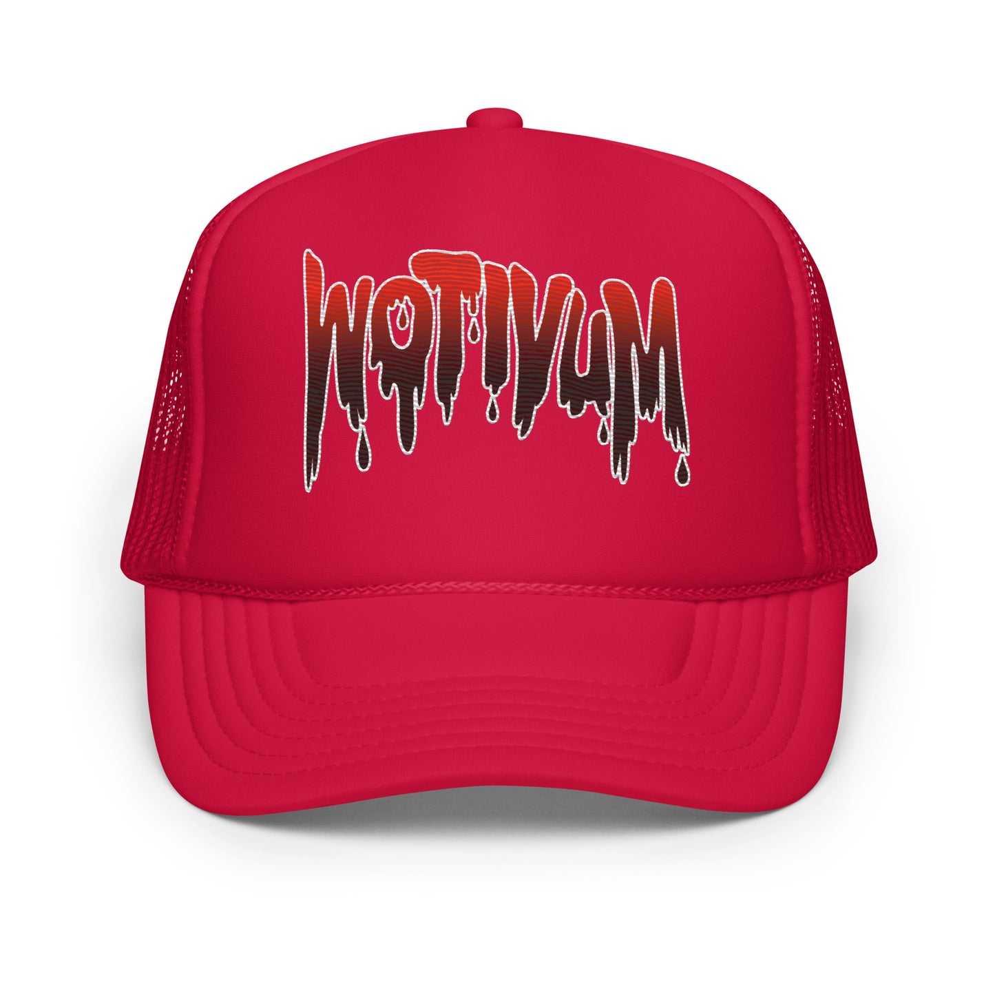 WOTIVUM DRIP TEXT TRUCKER HAT