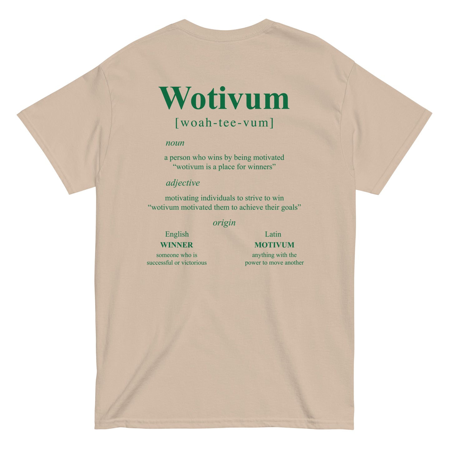 WOTIVUM DEFINITION T-SHIRT