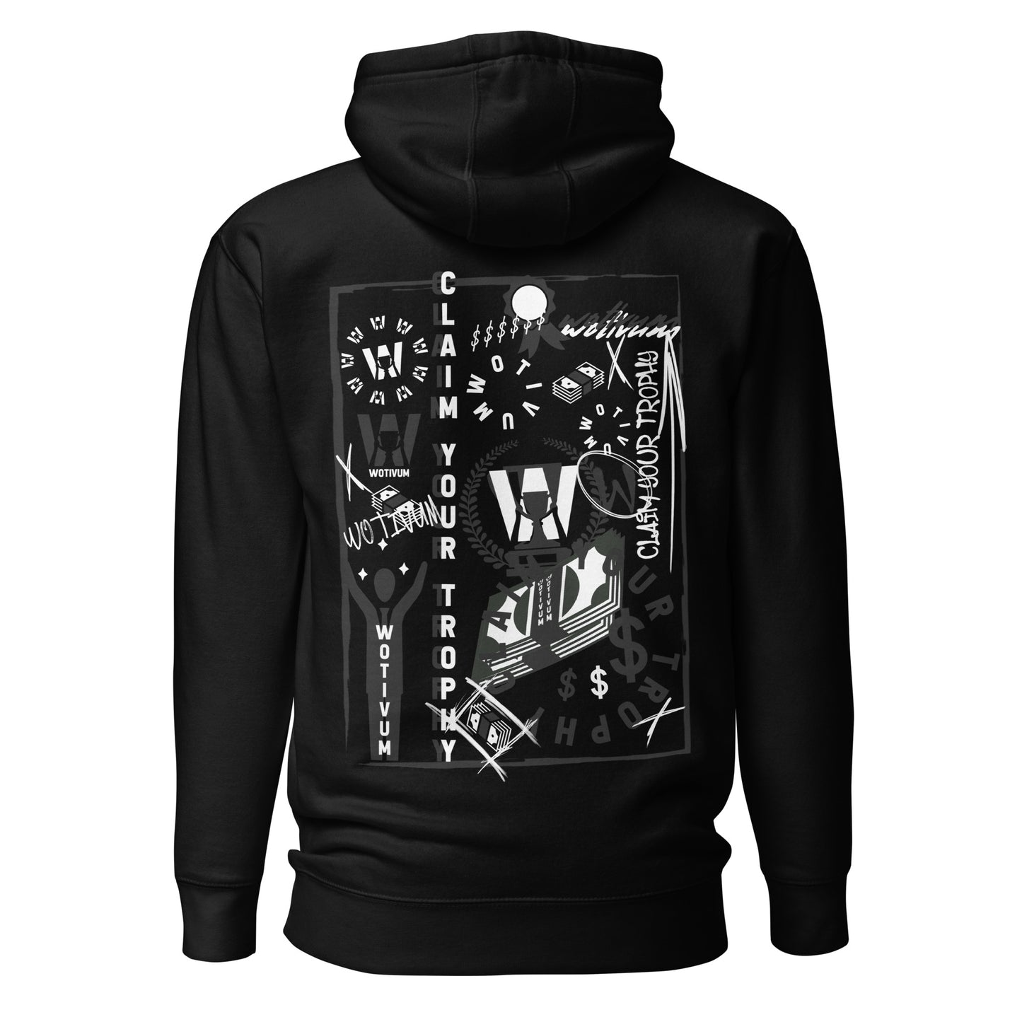 WOTIVUM GRAFFITI POSTER HOODIE