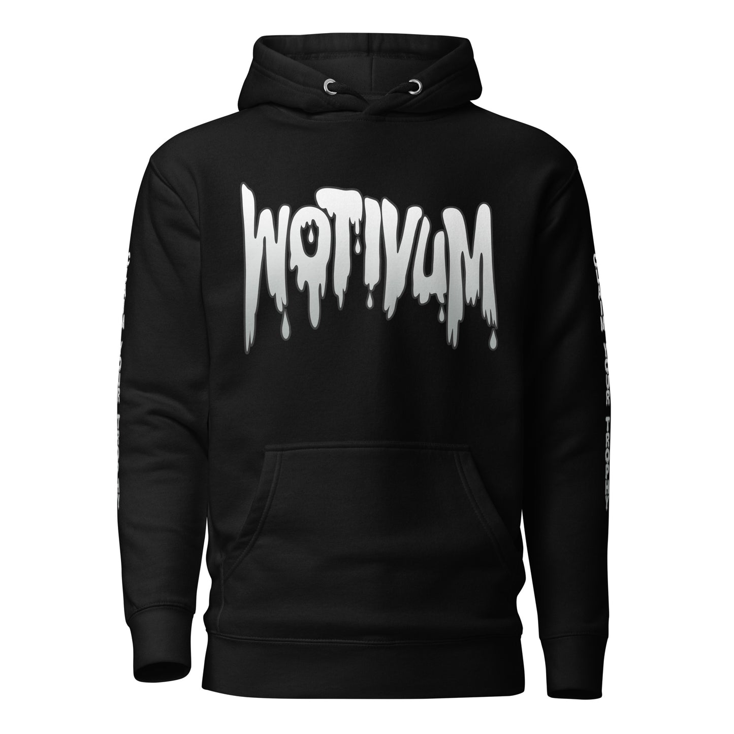 WOTIVUM DRIP TEXT HOODIE