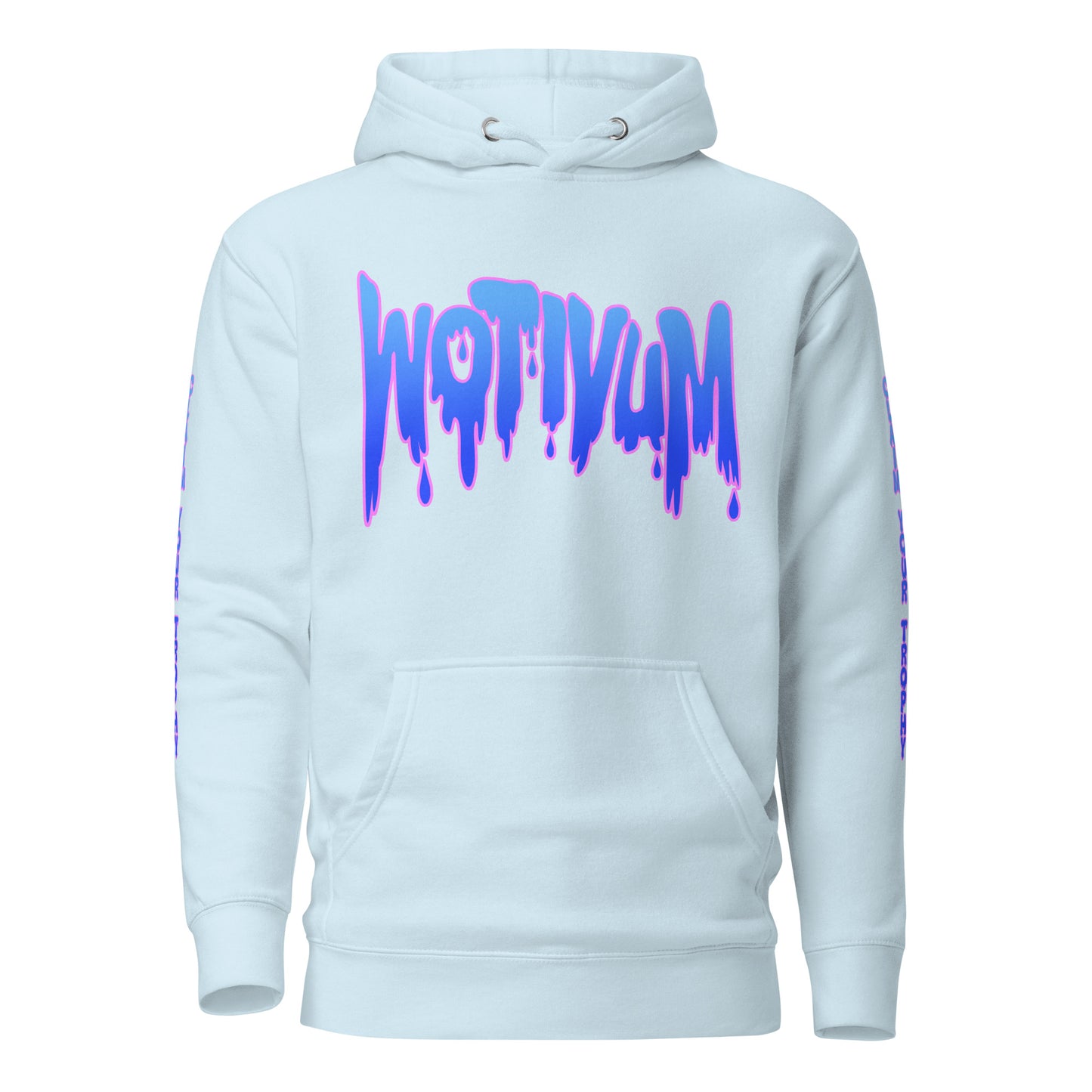 WOTIVUM DRIP TEXT HOODIE