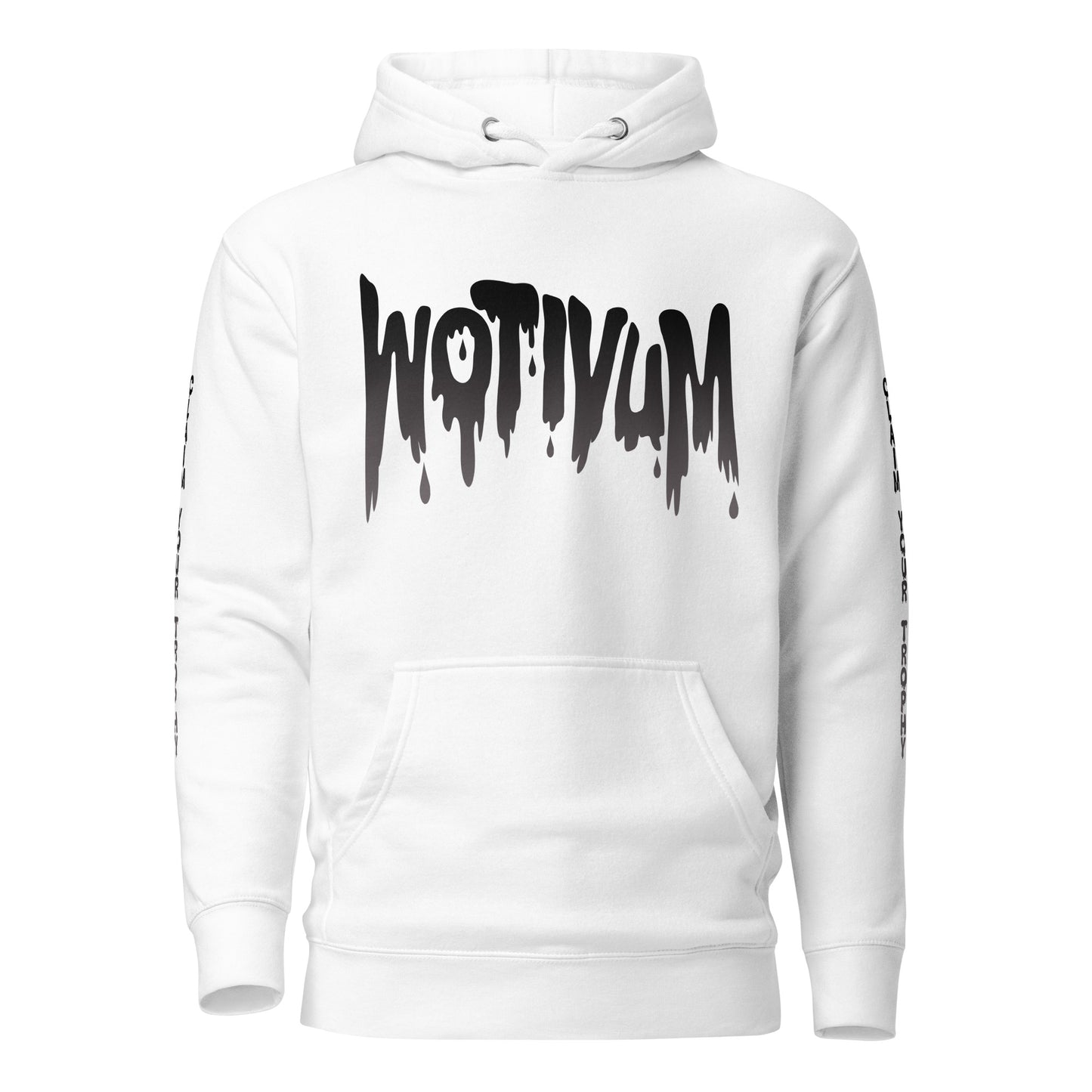 WOTIVUM DRIP TEXT HOODIE